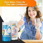 AAwipes Complete Water Testing Kits for Drinking Water 25 Strips Bag Pack 16 in Well, Tap, Drinking Water, City Water Testing Strips (25)
