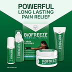 Buy now Biofreeze Pain Relief Spray, Arthritis Pain Reliever, Knee & Lower Back Pain Relief, Sore Muscle Relief, Neck Pain Relief, FSA Eligible, 2 Pack (4 FL OZ Biofreeze Menthol Spray) at indiglob india
