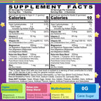 Magnesium Glycinate Gummies for Adults & Kids 4+, Sugar Free Magnesium Bisglycinate Supplement 400/200mg with B6D3, L-Theanine for Sleep & Relaxation, Brain, Muscle, Melatonin Free Gummies,2Pack