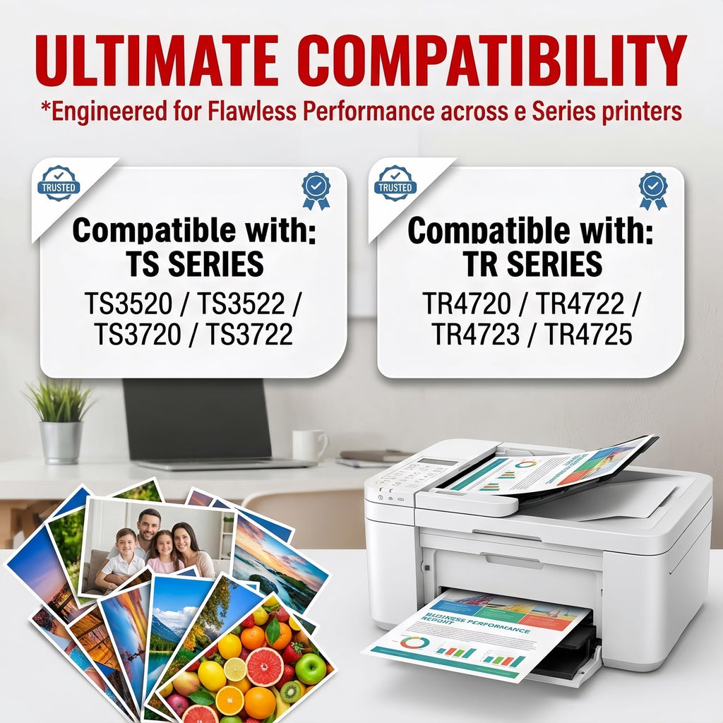 275XL 276XL Ink Cartridges Combo Pack for Canon PG-275XL CL-276XL, High Yield Black & Color Ink for PIXMA TR4700 TR4720 TR4722 TR4723 TR4725 TS3500 TS3520 TS3522 TS3700 TS3720 TS3722