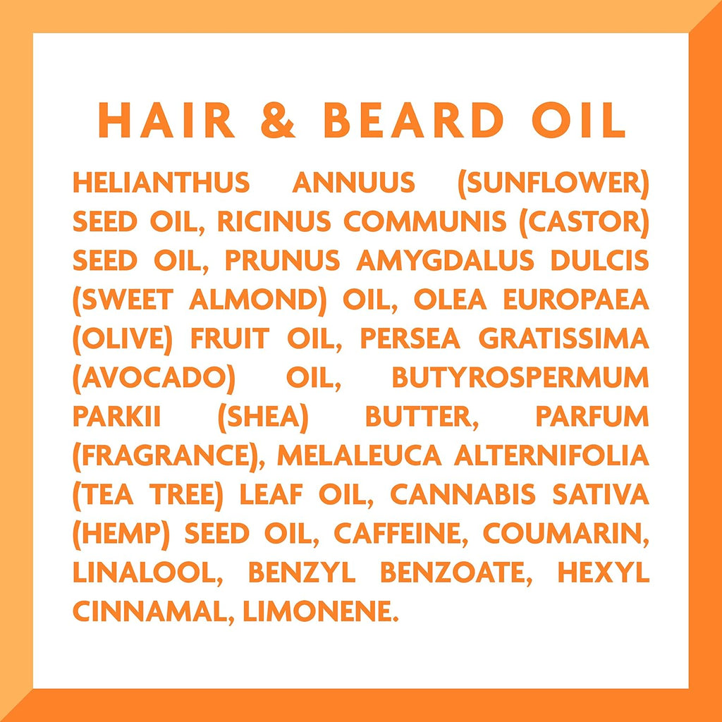 Buy now Cantu for Men Hair & Beard Oil, 3.4 fl oz at indiglob india
