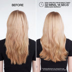 Redken Quick Blowout Heat Protectant Spray For All Hair Types - Smooths & Adds Shine, Lightweight Blowdry Styling Primer with Heat Protection