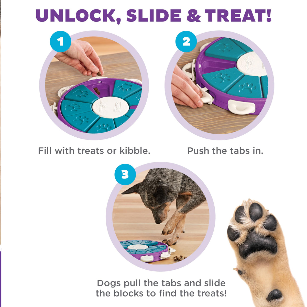 Outward Hound Nina Ottosson Dog Twister Dog Toy Treat Puzzle, 11.8"