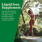 Floradix Iron & Herbs, Herbal Supplement for Men and Women, 8.5 fl oz | Liquid Iron Supplement with Vitamin C, Vitamin B Complex & Ferrous Gluconate Iron for Energy Support & Red Blood Cells*