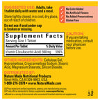 Nature Made Vitamin C 500 mg Tablets for Daily Immune Support, 100 Count | Adult Vitamin C Tablets for Immune Support and Antioxidant Support, 100 Day Supply
