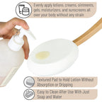 Buy now Slick- Lotion Applicator, 17 inch, Applicators for Your Back, Back Applicator Lotion, Certified Organic, Easy Reach Washable, Applicators, Self Tanner For All Skin Tone at indiglob india