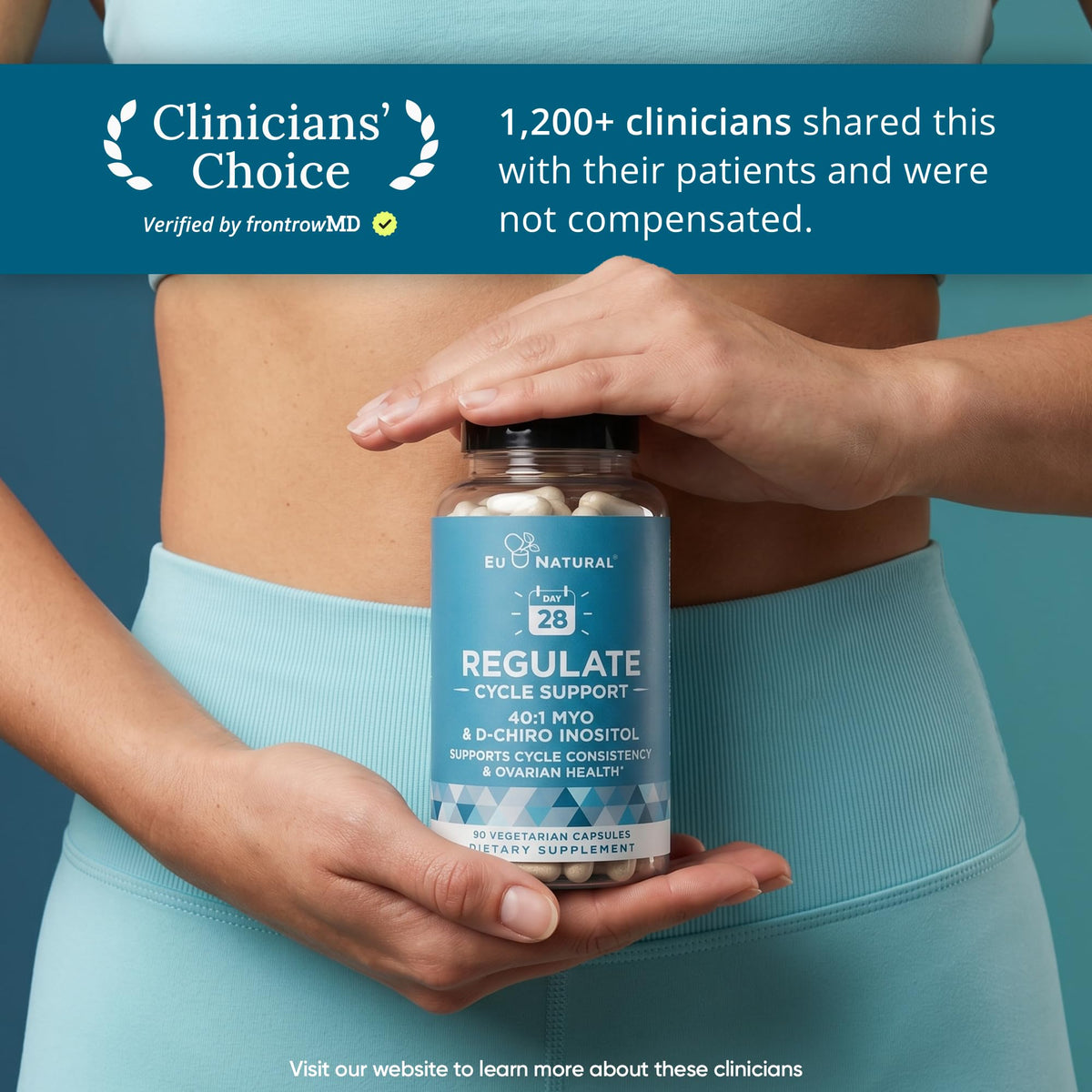 Regulate Cycle Support, Myo-Inositol & D-Chiro 40:1, 120 Capsules
