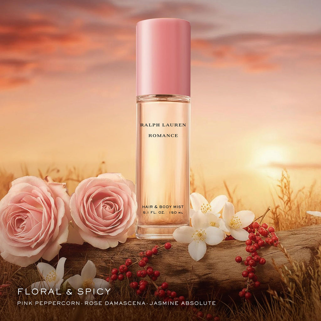 Ralph Lauren Romance Hair & Body Mist Floral Musk Spray - 5.0 Fl Oz