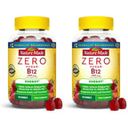 Nature Made Zero Sugar Energy Vitamin B12 Gummies, 110 Sugar Free Gummies | B12 Vitamin 1000 mcg per Serving, Energy Metabolism Support, Aspartame Free, Raspberry Flavor, 55 Day Supply