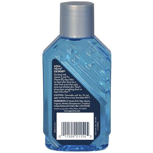 Buy now Aqua Velva Cooling Mens After Shave, Ice Sport, Vitamin E and Pro Vitamin B5, Soothes, Cools, and Refreshes Skin, 3.5 Ounce at indiglob india