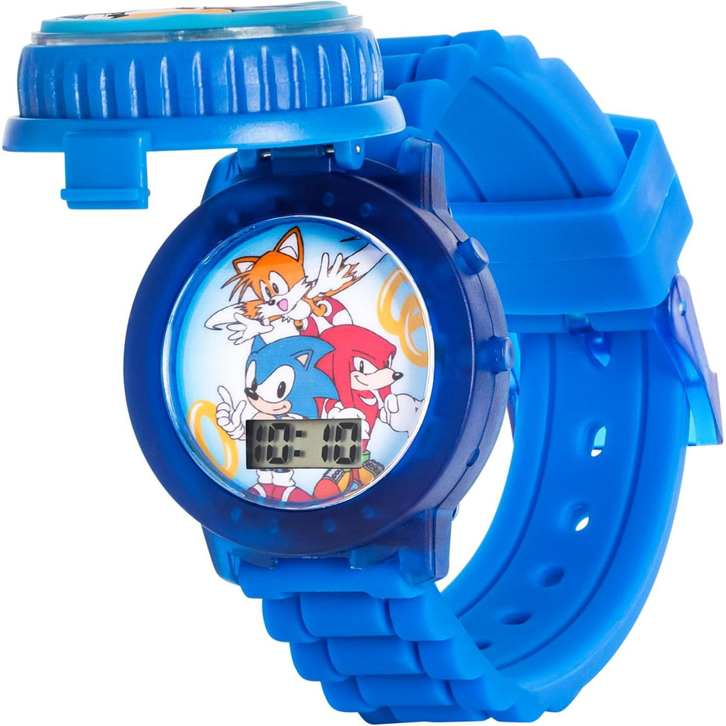 Buy now Accutime Sonic The Hedgehog Kids' SNC4020 Digital Display Quartz Blue Watch at indiglob india