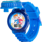 Buy now Accutime Sonic The Hedgehog Kids' SNC4020 Digital Display Quartz Blue Watch at indiglob india