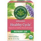 Buy now Traditional Medicinals Organic Raspberry Leaf Herbal Tea, Eases Menstrual Cramps & Supports Healthy Pregnancy, (Pack of 1) - 16 Tea Bags at indiglob india