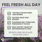 KESMEDIK Tea Tree Oil & Lavender Body Wash MaxTherapy for Skin, 2-Pack