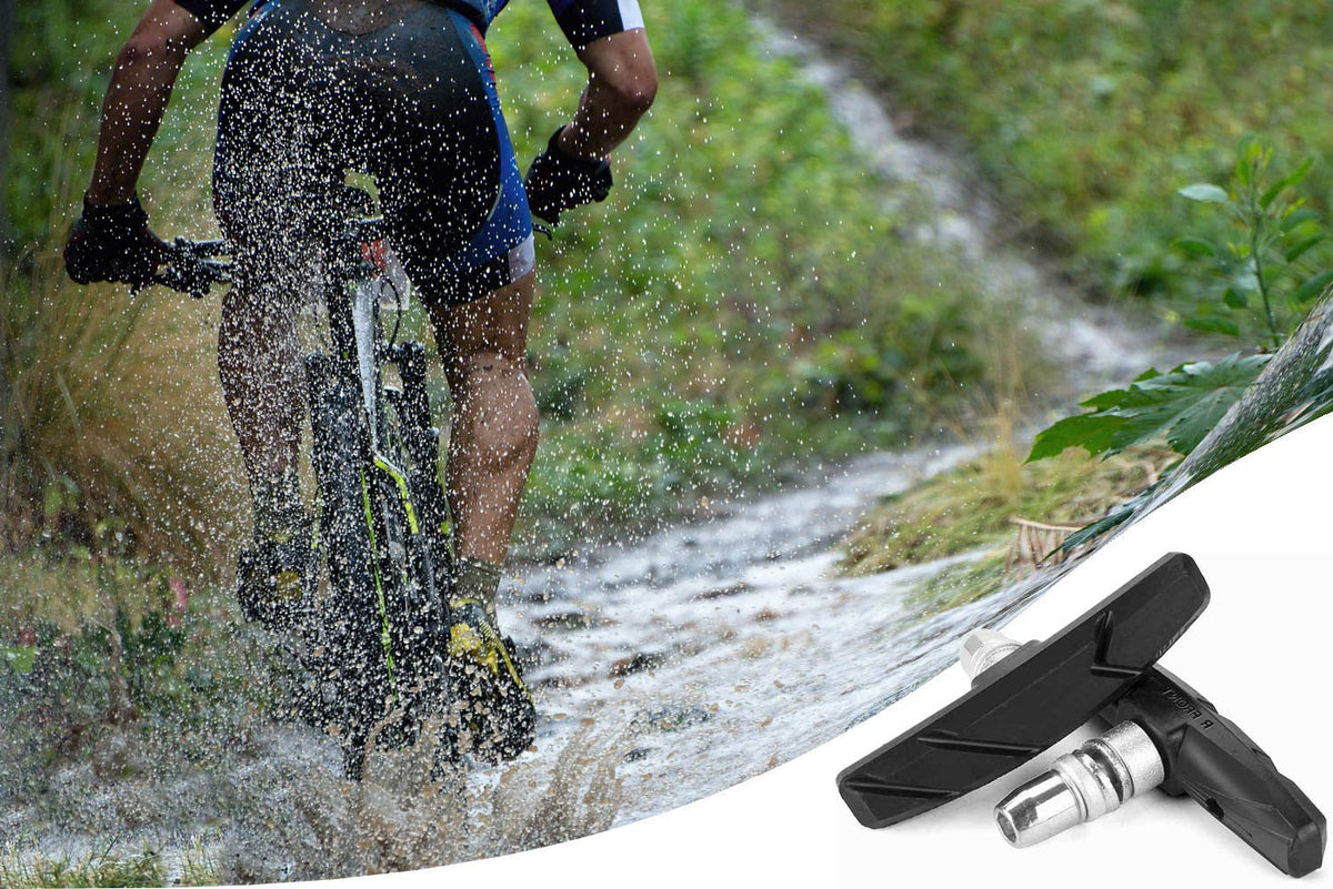 GPMTER Bike Brakes Pads Set, V Brake for Cruiser MTB Mountain Bicycle