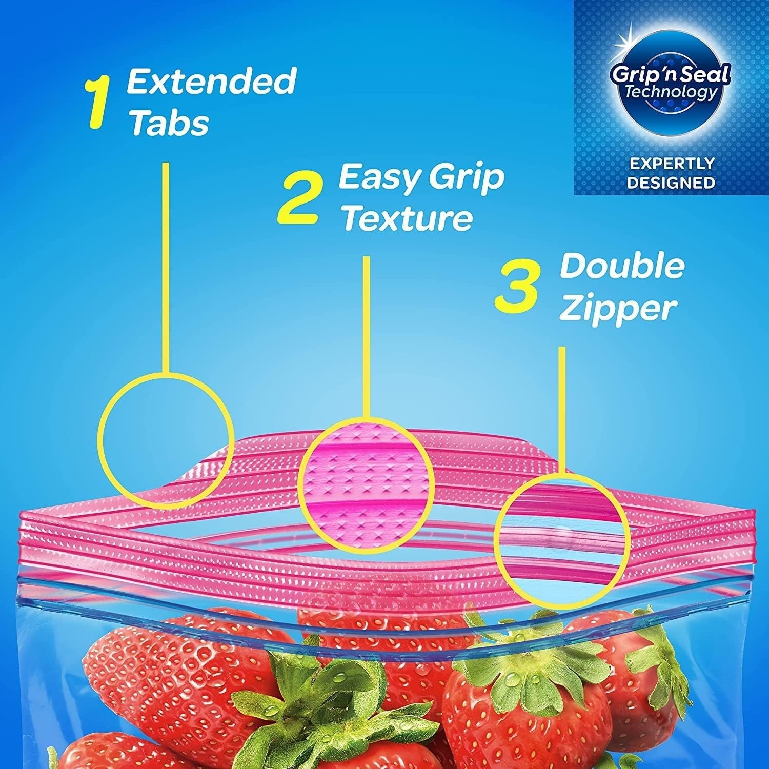 Buy now Ziploc Easy Open, Storage Quart 48 Count at indiglob india