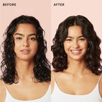 OUAI Anti Frizz Cream Travel Size - Phthalate & Sulfate Free (3 oz) | Moisturizing Hair Cream with Frizz Control & Heat Protection - Provides Hydration with Jackfruit & Beetroot Extract