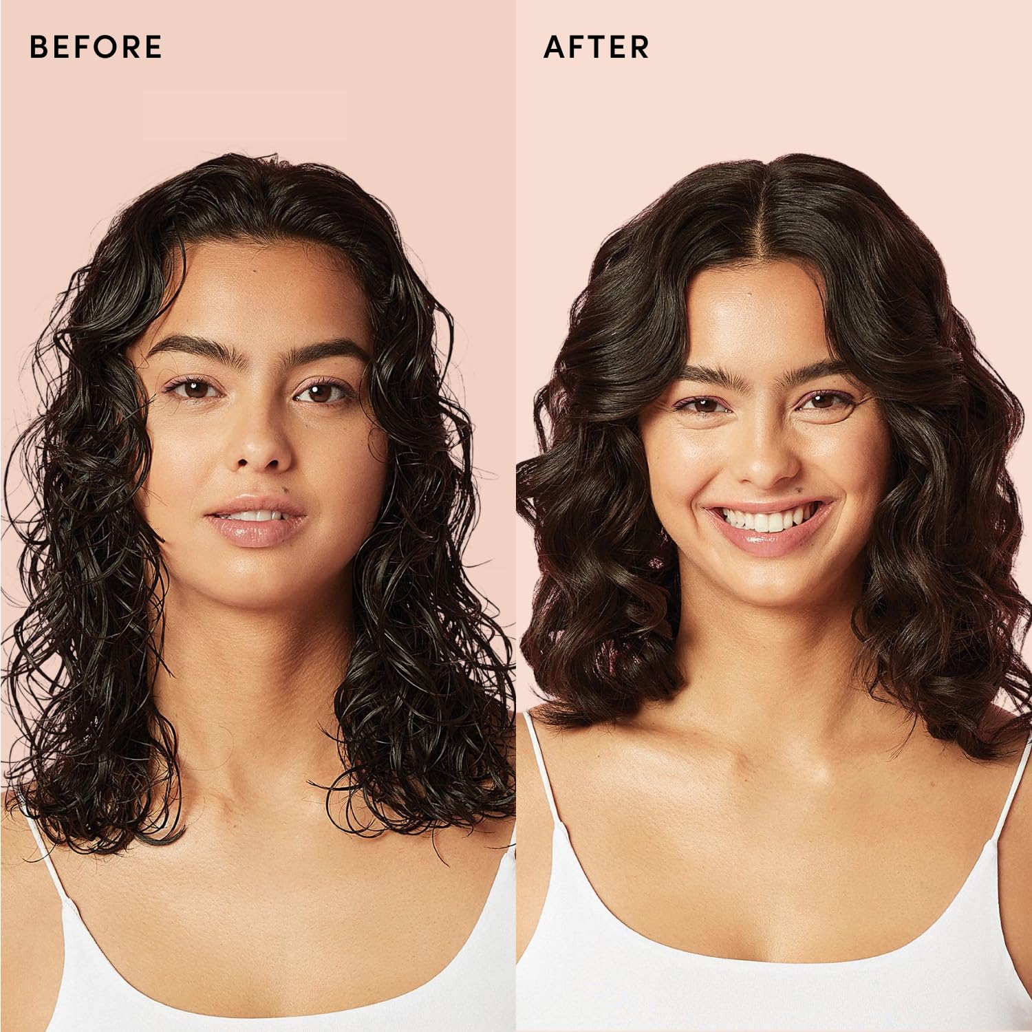 OUAI Anti Frizz Cream Travel Size - Phthalate & Sulfate Free (3 oz) | Moisturizing Hair Cream with Frizz Control & Heat Protection - Provides Hydration with Jackfruit & Beetroot Extract