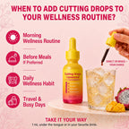 Cutting Drops - Lymphatic Drainage Drops for Bloat Relief & De-Puff Support