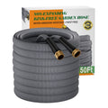 50 FT Garden Hose, Non-Expanding Water Hose, Ultra-Light & Flexible, Burst-Resistant, Kink-Free, High-Pressure Garden Hose All-Weather Use for Lawns, Gardens, and Outdoor Cleaning
