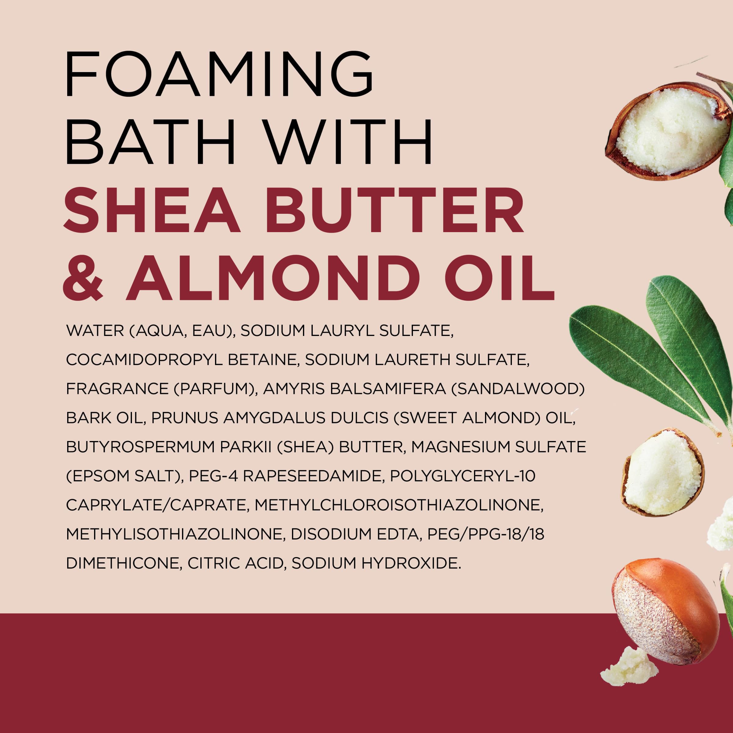 Dr Teal's Foaming Bath with Pure Epsom Salt, Shea Butter & Almond Oil, 62.5 fl oz