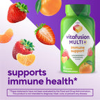 Vitafusion Multivitamin Gummies + Immune Support | 90 Adult Gummy Vitamins