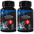 Pharmacist Recommended 2 fer 1 Offer 180ct Testosterone Booster Enhancement by Research Labs. Increase Lean Muscle Energy Strength. Saw Palmetto, Tribulus, Tongkat Ali, Horny Goat Weed, Zinc