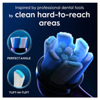 Buy now Oral-B iO Ultimate Cleaning Electric Toothbrush Heads, 8 Pieces, Ultimate Tooth Cleaning, Toothbrush Attachment for Oral-B Toothbrushes, Letterbox Enabled Packaging, Black at indiglob india