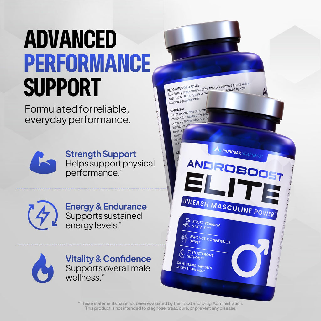 Testosterone Booster for Men | Male Enhancing | Strength | Muscle Growth