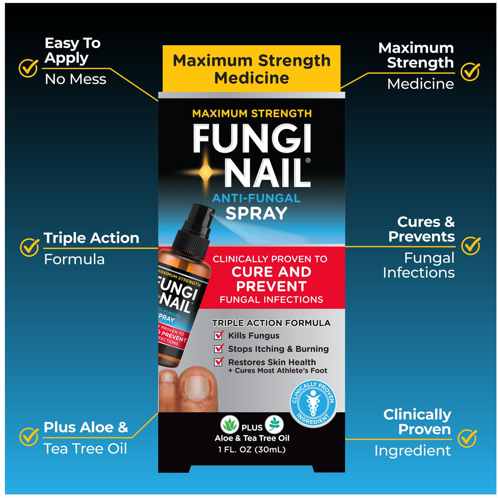 Fungi-Nail Anti-Fungal Foot Spray, 1oz