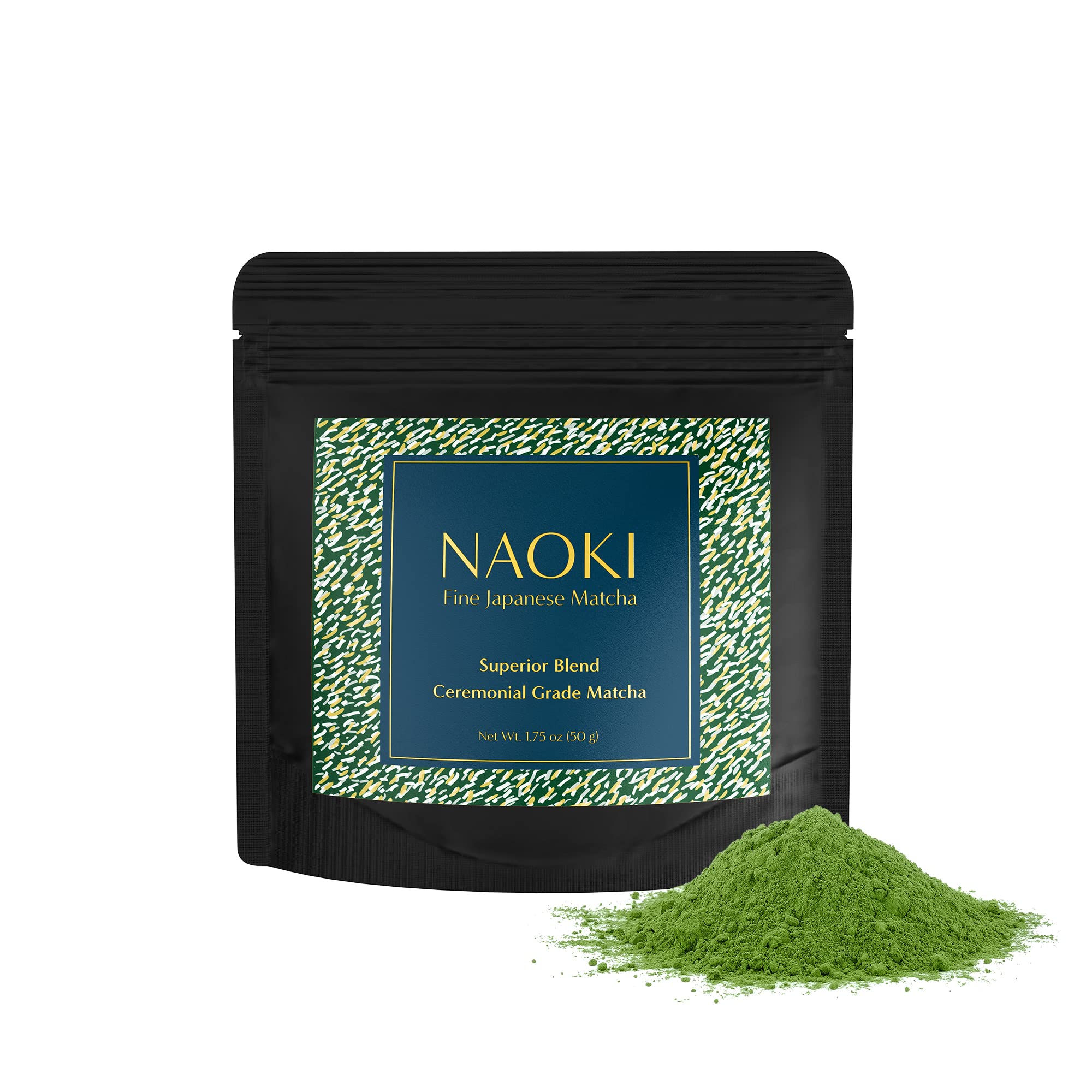 Buy now Naoki Matcha Superior Ceremonial Blend – Authentic Japanese First Harvest Ceremonial Grade Matcha Green Tea Powder from Uji, Kyoto (40g / 1.4oz) Superior Blend 1.75 Ounce (Pack of 1) at indiglob india