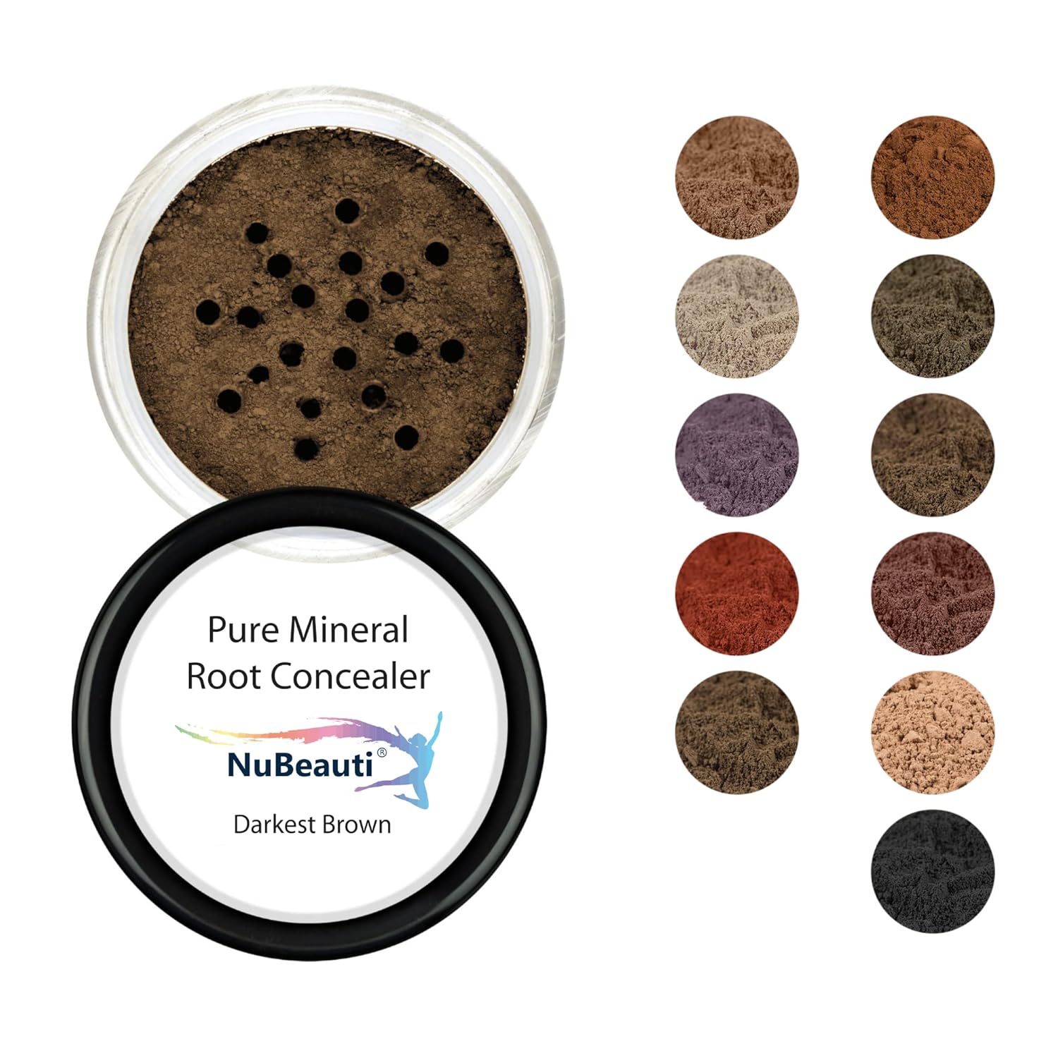 Buy now Hair Root Touch Up Powder - Darkest Brown - 11 True-to-Nature Root Concealer Shades - Longer-Lasting, Easy Hairline Shading with Clean Ingredients - With Brush Darkest Brown Without Brush at indiglob india