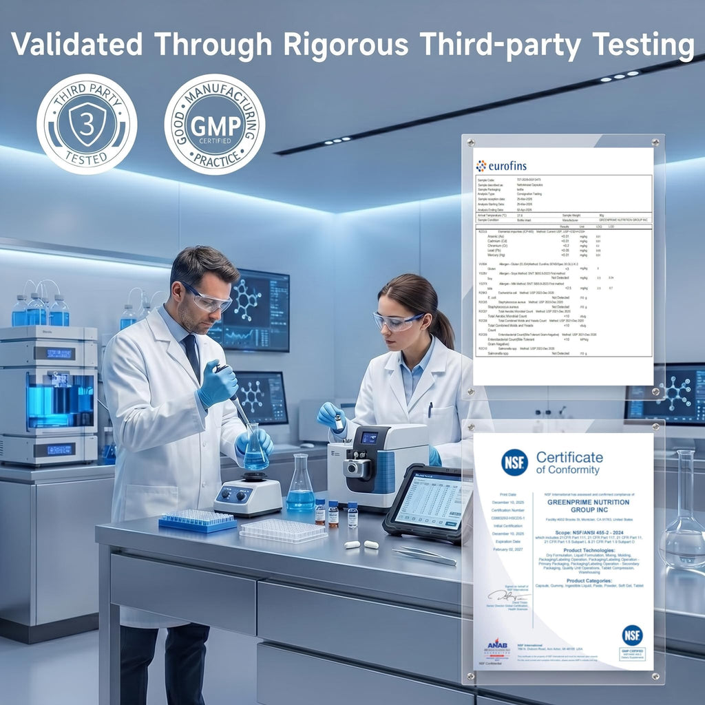 Advanced Nattokinase 12,000FU Serrapeptase 360,000SPU Lumbrokinase 10000FUV
