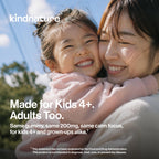 kindnature L-Theanine 200mg Gummies for Kids 4+ & Adults – Pure Single-Ingredient Calm & Focus Chewables – Clinical Dose, Non-Drowsy Relaxation – Vegan, Mixed Berry – 60 Ct