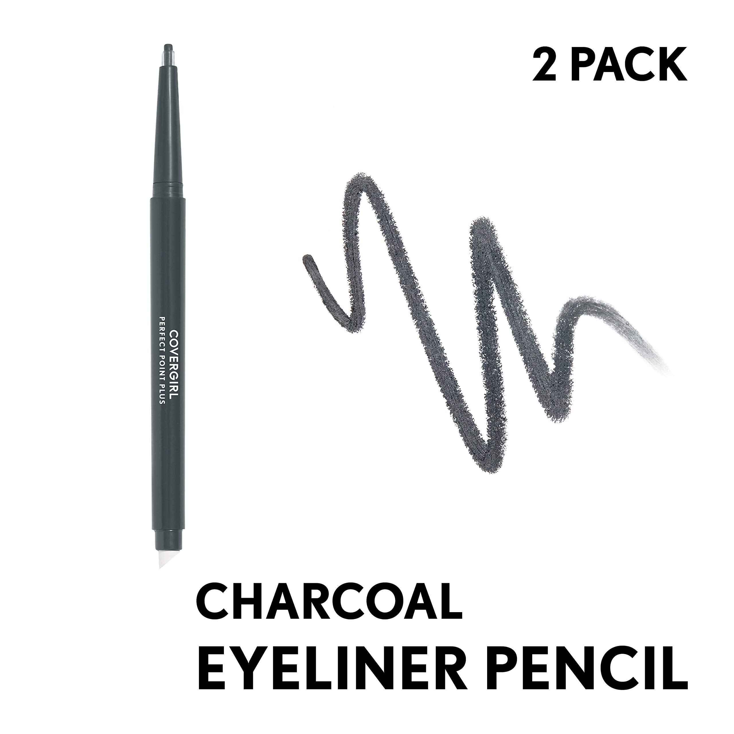 Buy now Covergirl Perfect Point Plus Charcoal Color Eyeliner Pencil, 0.008 Ounce (Pack of 2) at indiglob india