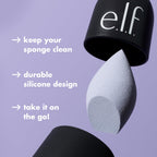 Buy now e.l.f. Safe Travels Sponge Case, On-The-Go, Breathable Beauty Sponge Protection From Dirt & Grimes, Durable Silicon Holder, Vegan & Cruelty-Free at indiglob india
