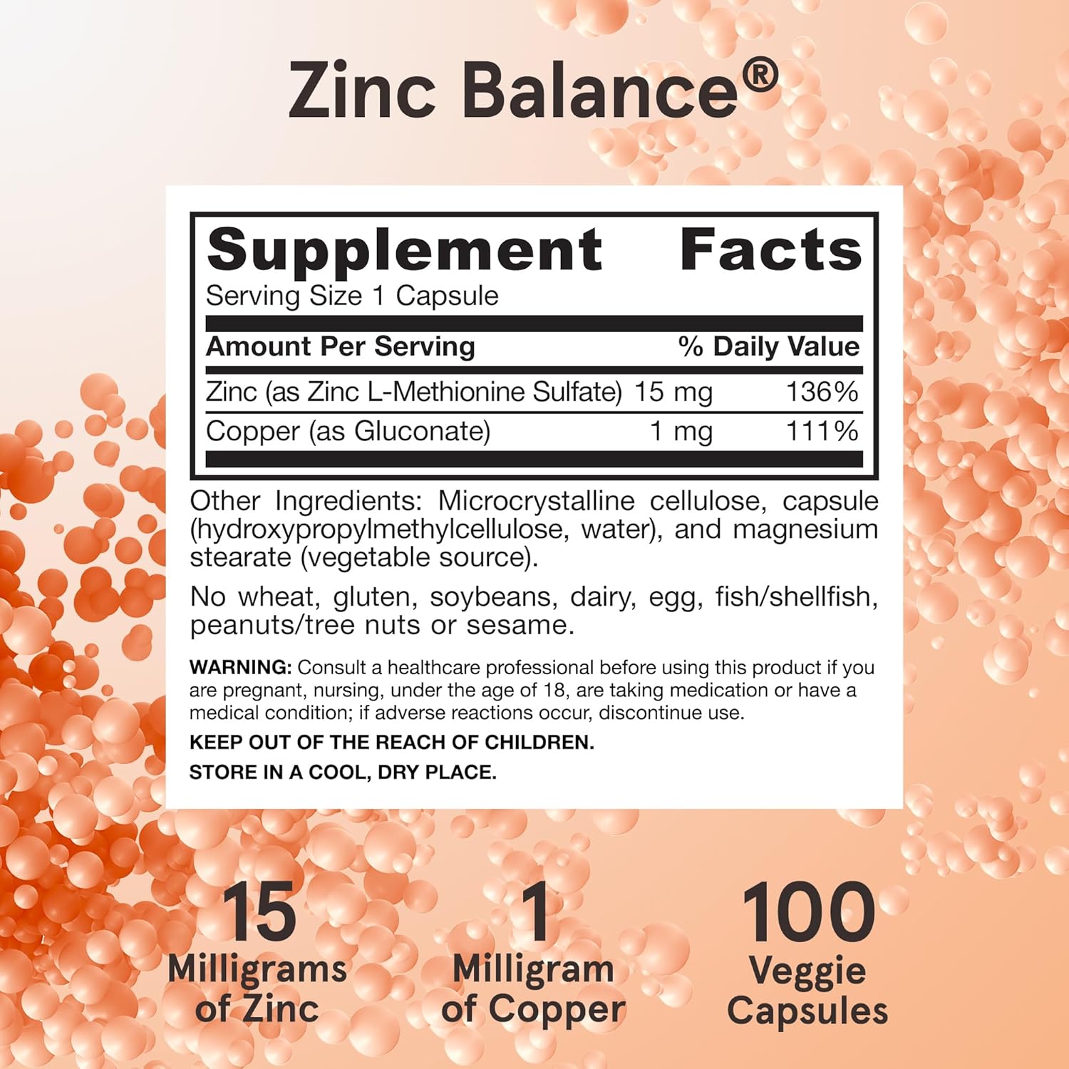 Buy now Jarrow Formulas Zinc Balance 15 mg - 100 Servings (Veggie Caps) - Includes Copper - Essential Mineral for Immune System Support - Immune Support Supplement - Gluten Free Zinc Copper Supplement - Vegan at indiglob india