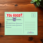 Funny Birthday Card for Women, Friends, Cat Lovers! Cute Kitten Photo
