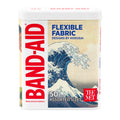 BAND-AID Brand Flexible Fabric Adhesive Bandages, Hokusai Designs, 50 Count