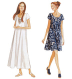 Buy now New Look U06352A Misses' Dress Sewing Pattern Packet, Code 6352, Sizes 8-10-12-14-16-18 at indiglob india