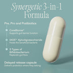 BIOMA Probiotics - Digestive Health Probiotic - Gut Support for Men & Women with Xylooligosaccharides, Tributyrin & Bifidobacterium - Vegan & Gluten Free - 180 Delayed-Release Capsules (90-Day Supply)