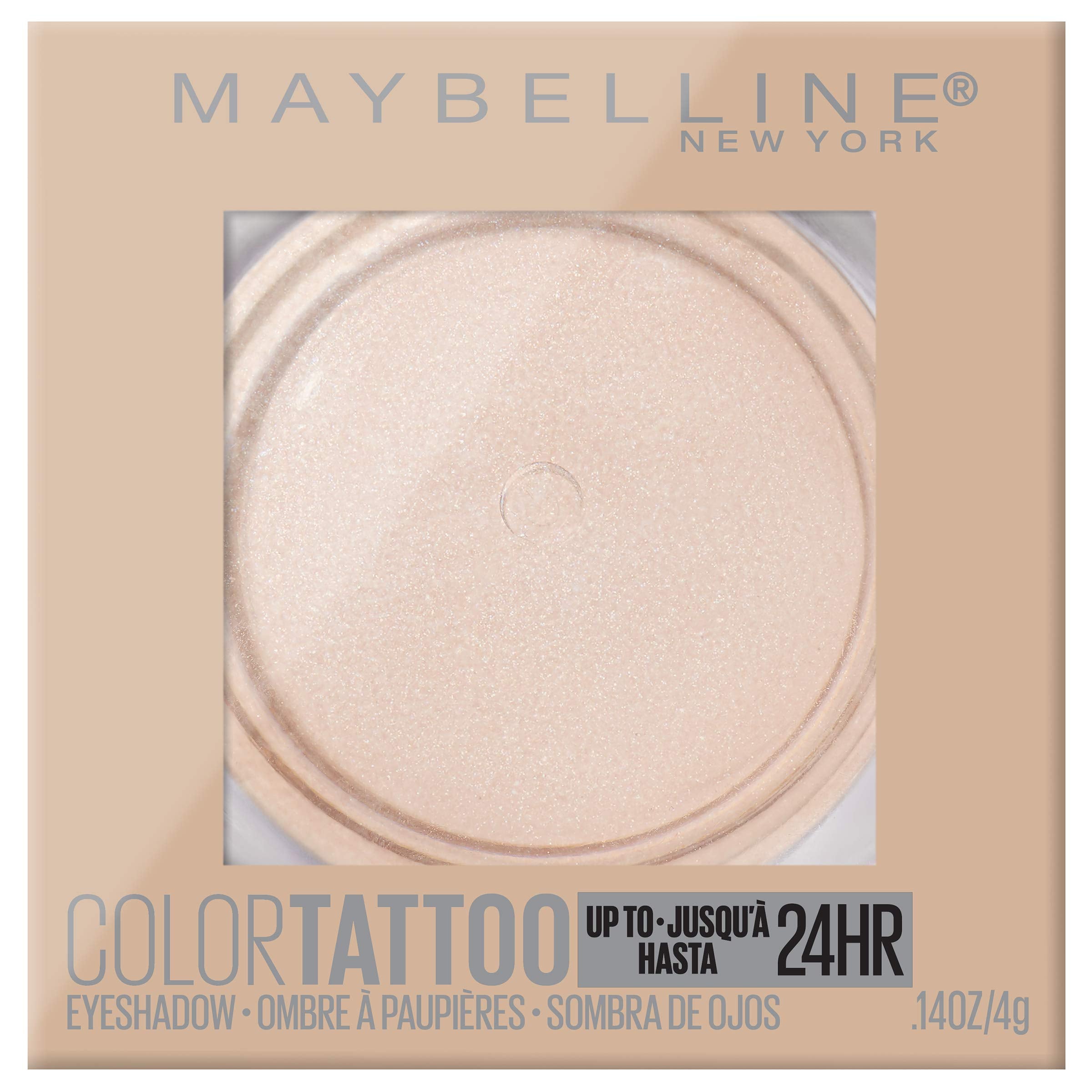 Buy now Maybelline New York Color Tattoo 24 Hour Longwear Cream Eyeshadow Makeup, Front Runner, 1 Count at indiglob india