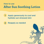 After Sun Soothing Lotion, Lightweight Formula with Shea Butter, Soothes and Moisturizes, Proven to Reduce the Look of Redness, Instant Hydration, Vegan, Hypoallergenic, 6 oz.