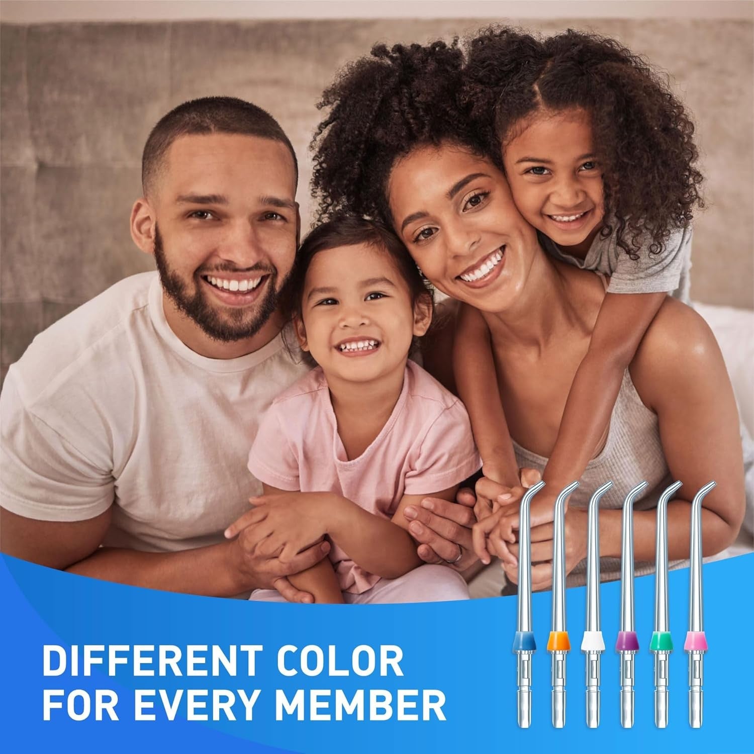 Buy now Water Flosser Replacement Tips for Waterpik, Replacement Heads for Waterpik (6 Classic Jet Tips) at indiglob india