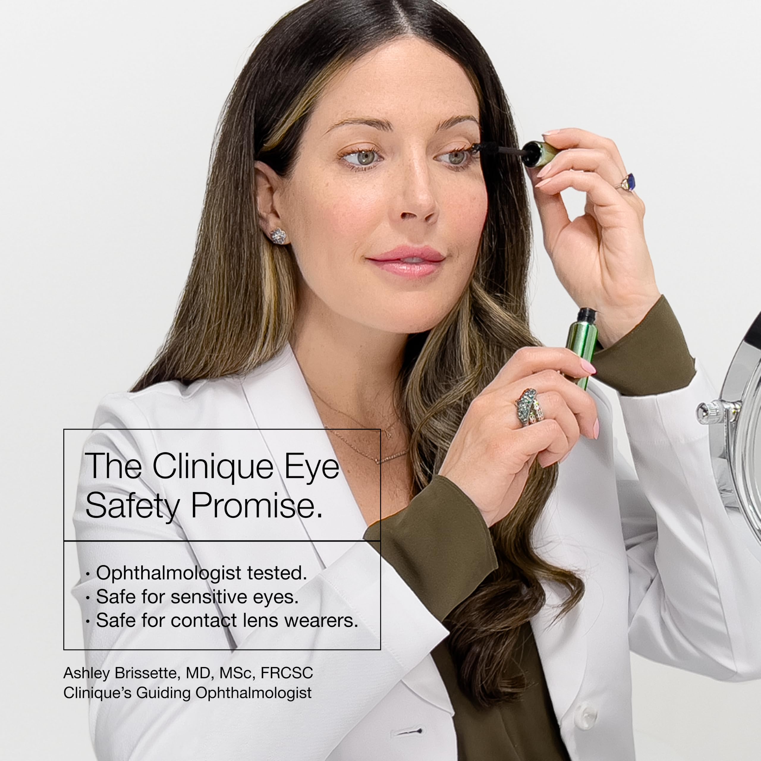 Clinique High Impact Waterproof Mascara | Lengthening, Volumizing, Smudge-Proof + Safe For Sensitive Eyes