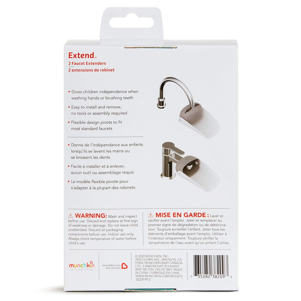 Buy now Munchkin® Extend™ Faucet Extender, 2 Count (Pack of 1) at indiglob india