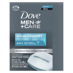 Dove Men Body and Face Bar To Clean and Hydrate Skin 8 Bars 3.75 oz | To Clean and Hydrate Skin Clean Comfort Body and Facial Cleanser More Moisturizing Than Bar Soap