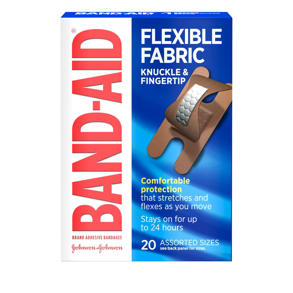 Buy now Band-Aid Adhesive Bandages Flexible Fabric, Extra Large, 10 Count at indiglob india
