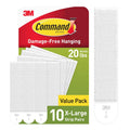 Buy now Command 20 lb XL Heavyweight Picture Hanging Strips 10 Pairs (20 Command Strips), Damage-Free Hanging Picture Hangers, Heavy Duty Wall Hanger for Home Decor, White Adhesive 10 Pairs at indiglob india