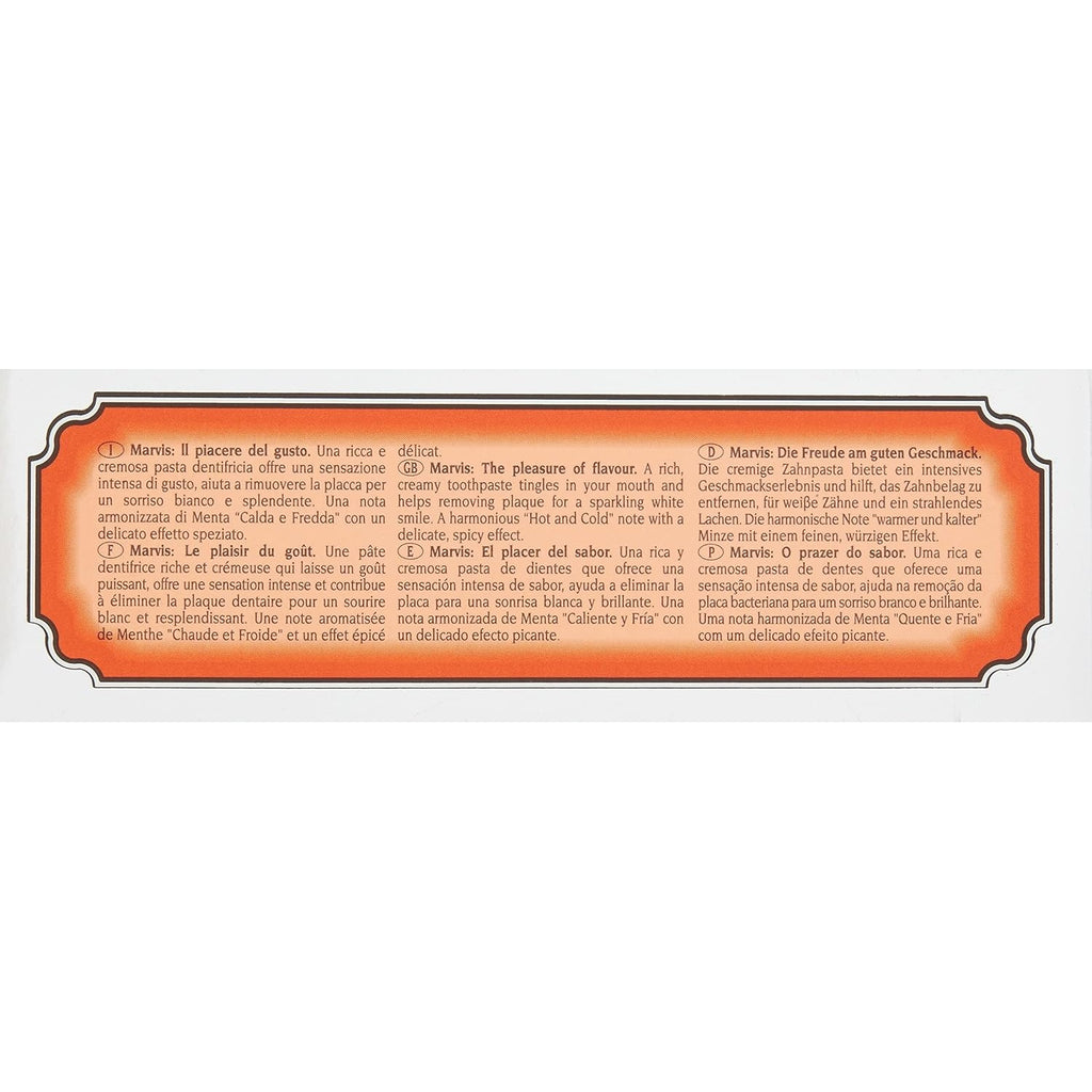 Buy now Marvis Ginger Mint Toothpaste, 1.3 oz at indiglob india